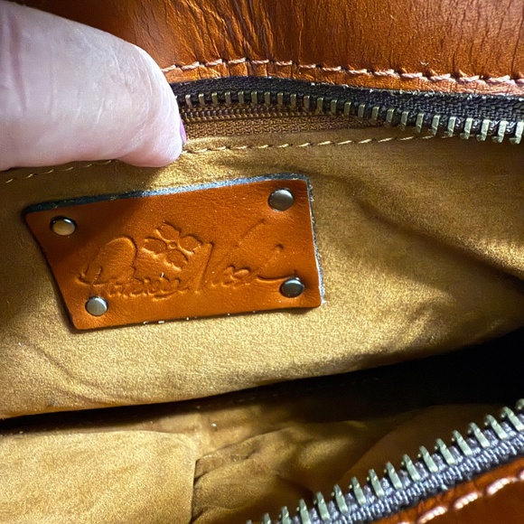 Patricia Nash Handbag / purse Floral Like new Fuchsia - Picture 3 of 5